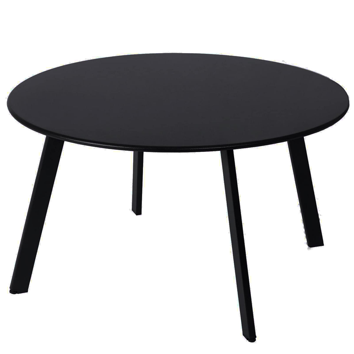 juserox Patio Coffee Table round top ideal for small balconies and cozy patios.