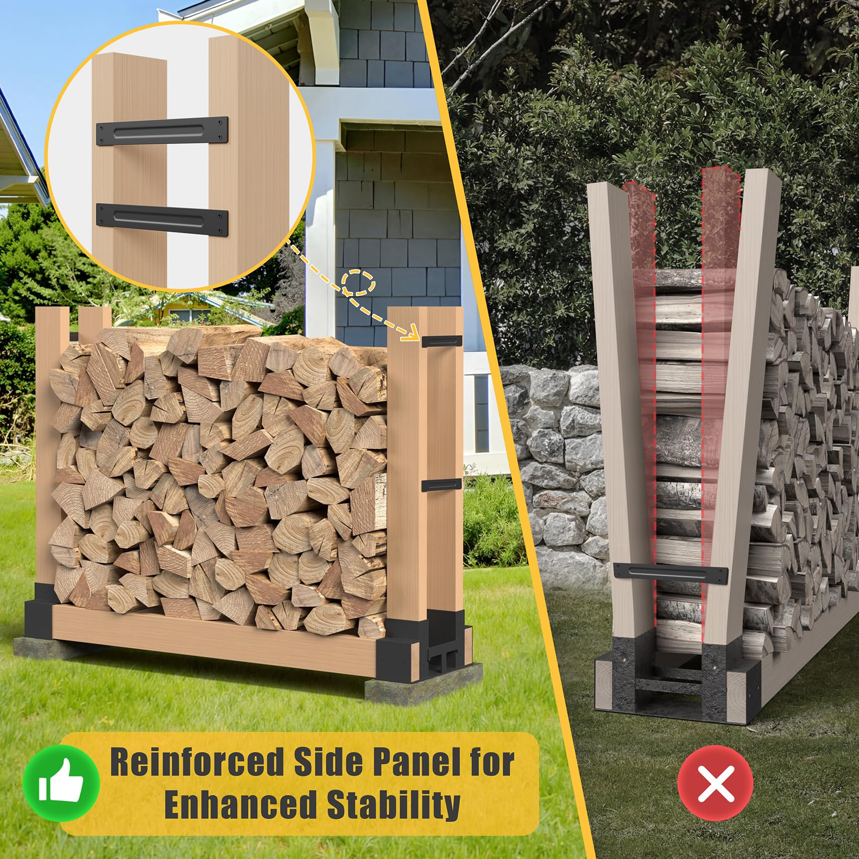 Jusgym rust-proof plastic construction highlights weather resistance and longevity