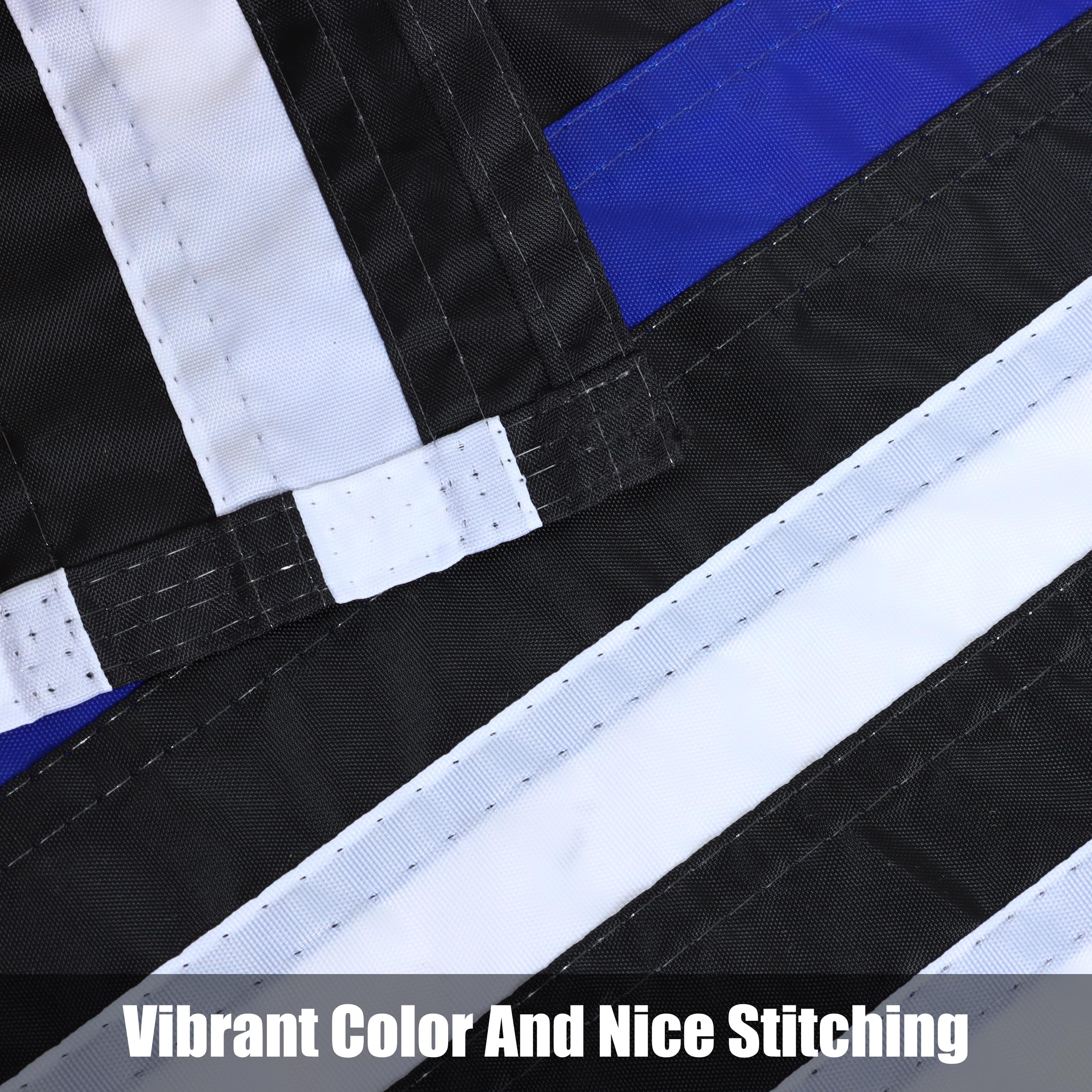 JUSHEN flag's bright color resists fading in weather
