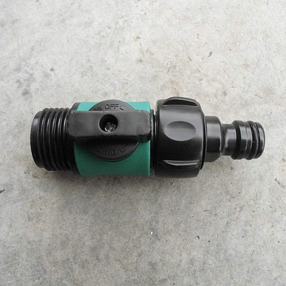 Anti-slip handle on JUSONEY shut-off valve for comfortable use.