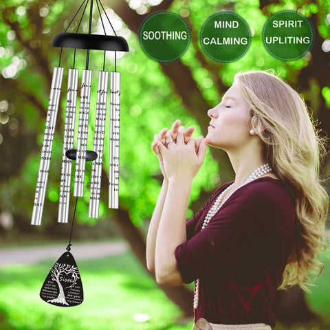 Just For Wind sister bereavement gift with calming, melodic tribute.