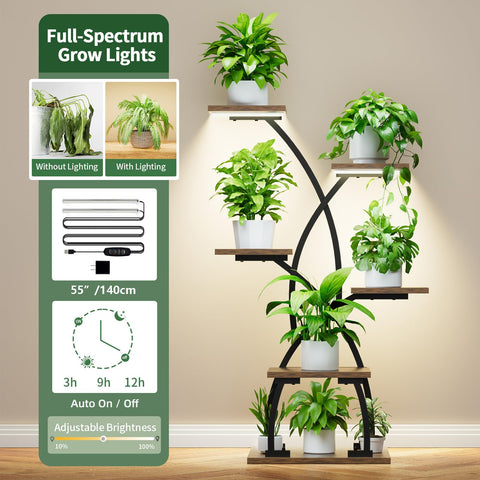 Justogo curved design enhances living spaces with plant display