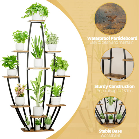 JUSTOGO plant stand includes assembly tools for quick setup.