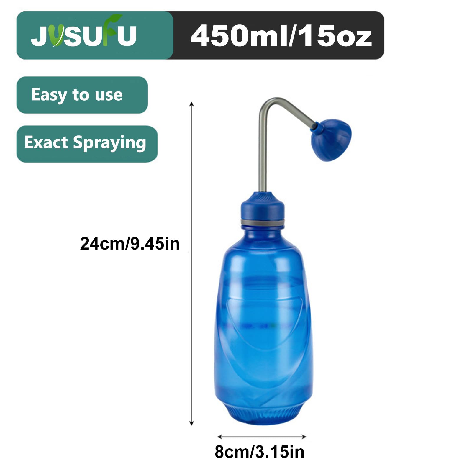 JUSUFU blue watering can for balcony garden setups