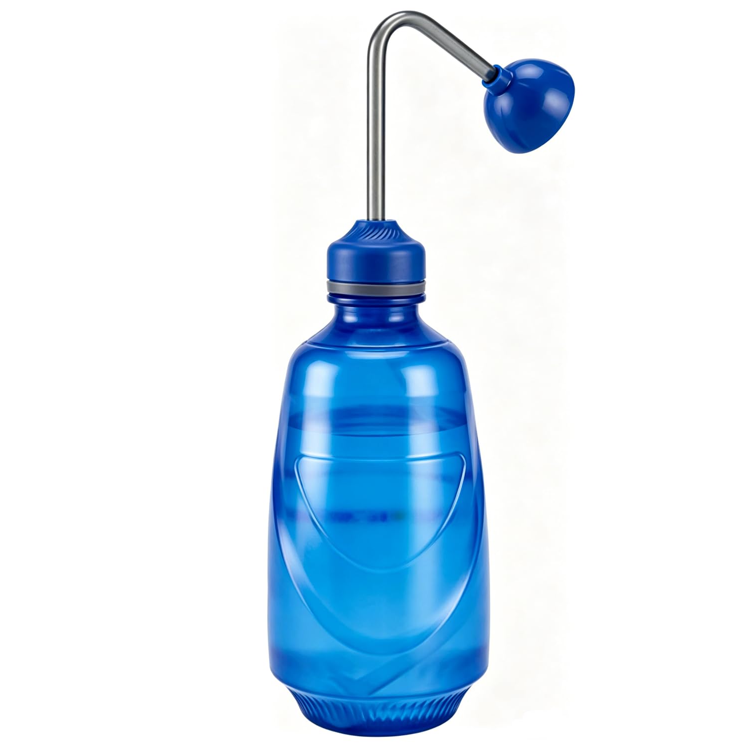 JUSUFU seedling watering can, compact blue design for precise indoor watering