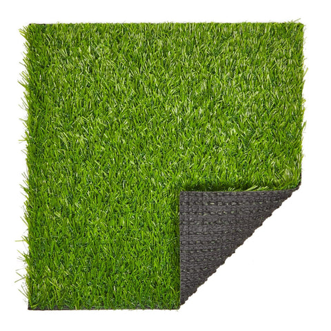 Juvale 4-pack grass tiles offering flexible DIY configurations