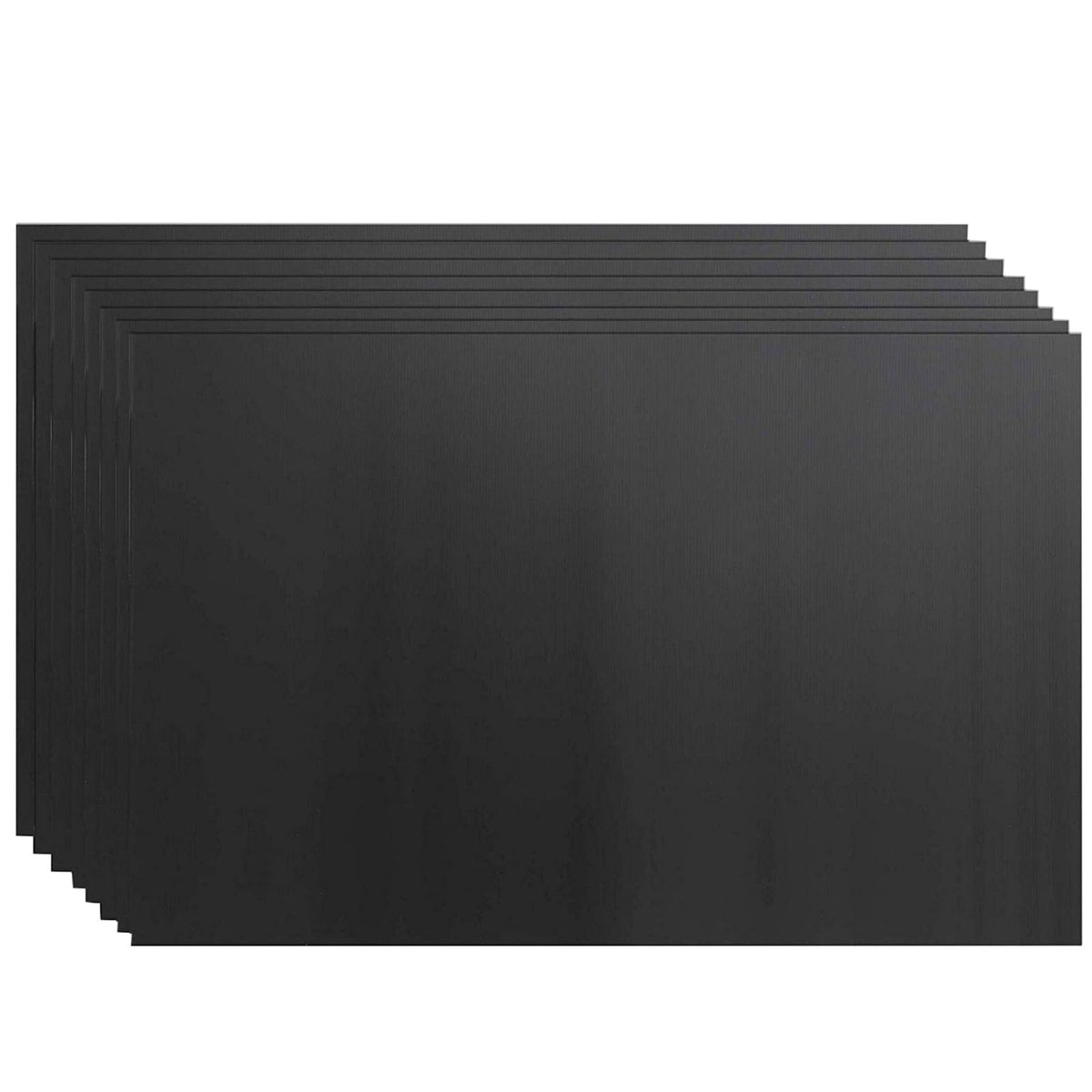 Juvale corrugated plastic yard sign panel for durable outdoor visibility.