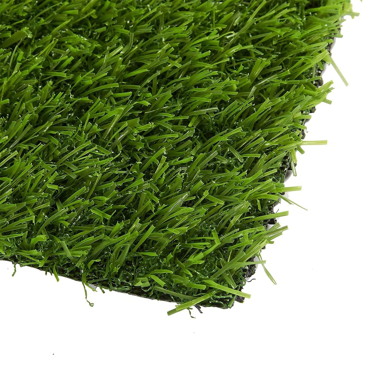 Juvale easy-clean artificial grass squares simplify maintenance