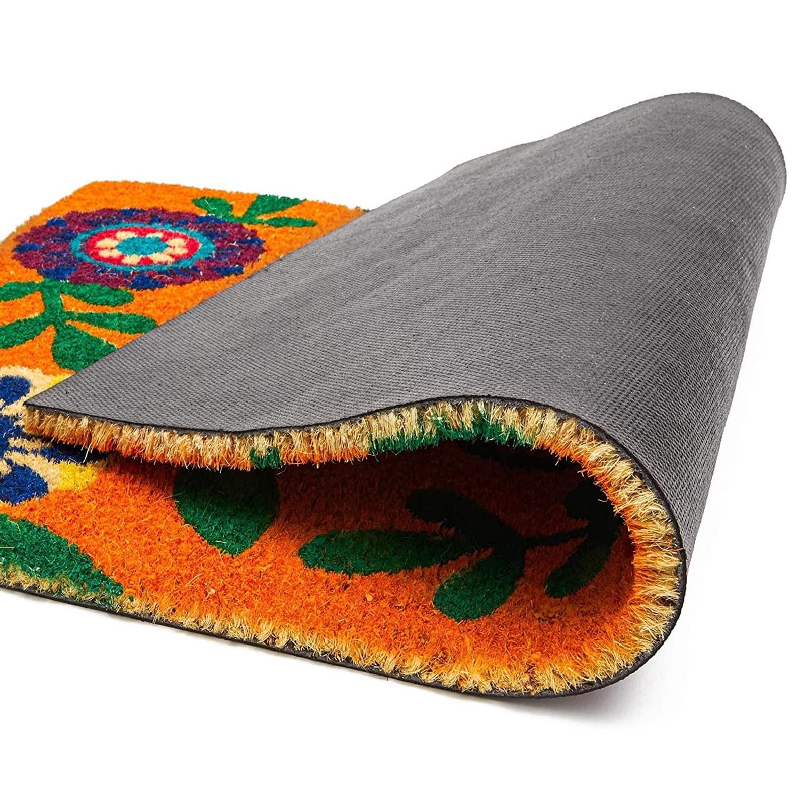 Juvale front door mat with low pile for smooth door clearance