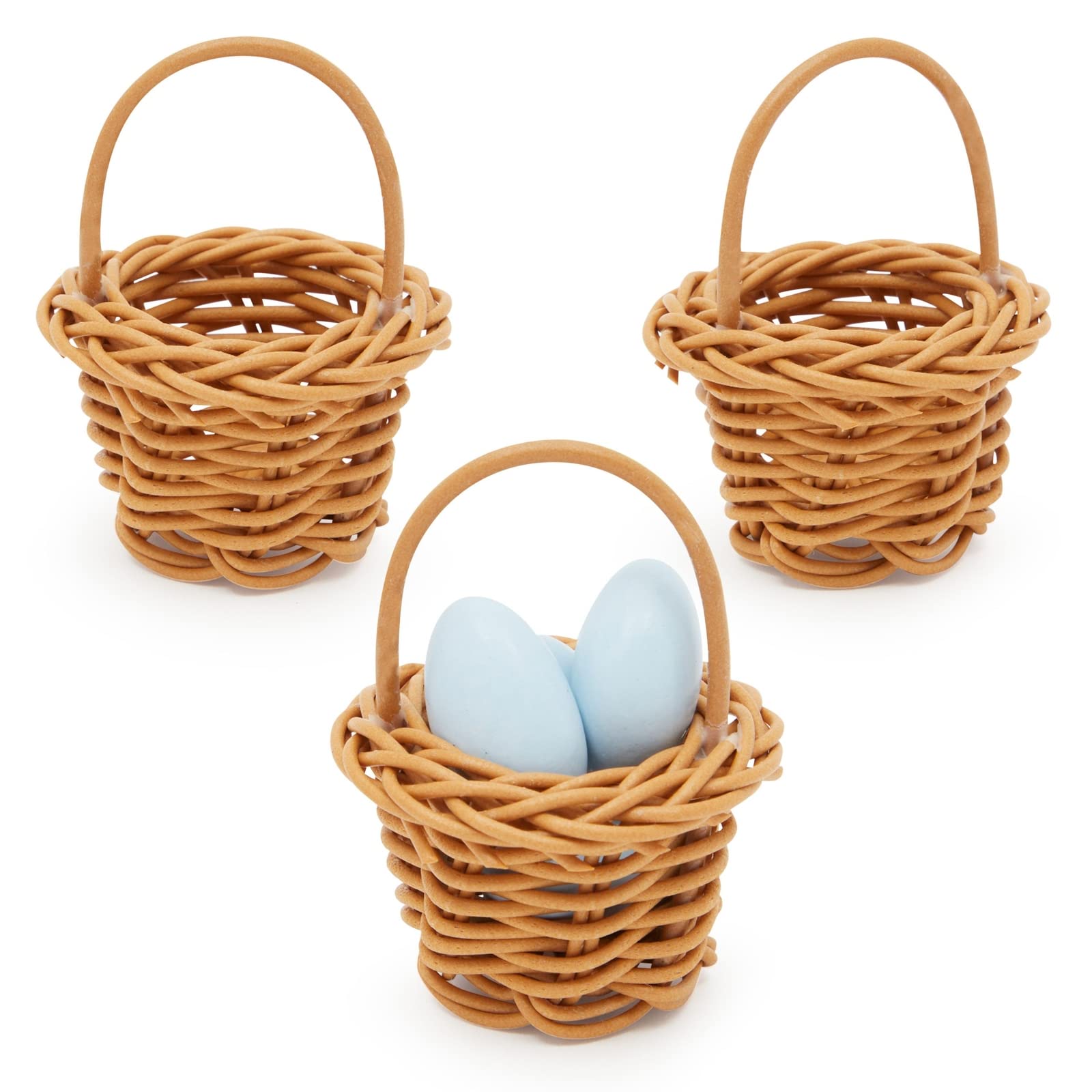Juvale mini baskets for craft projects and nursery decor.