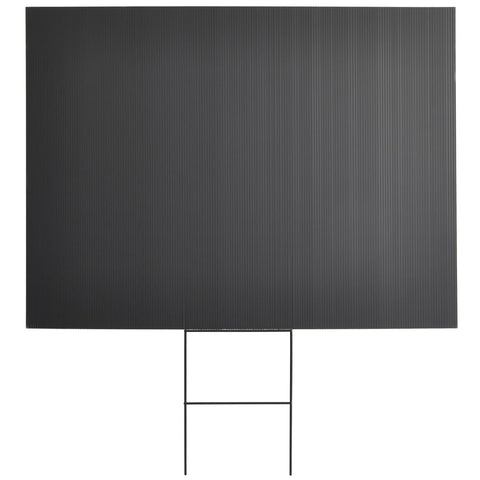 Juvale mounting-friendly board for wall or fence displays.