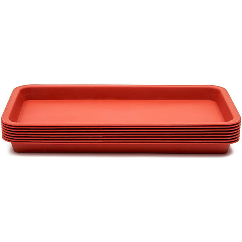 Juvale seedling-friendly tray supports nursery setups and small pot arrangements.