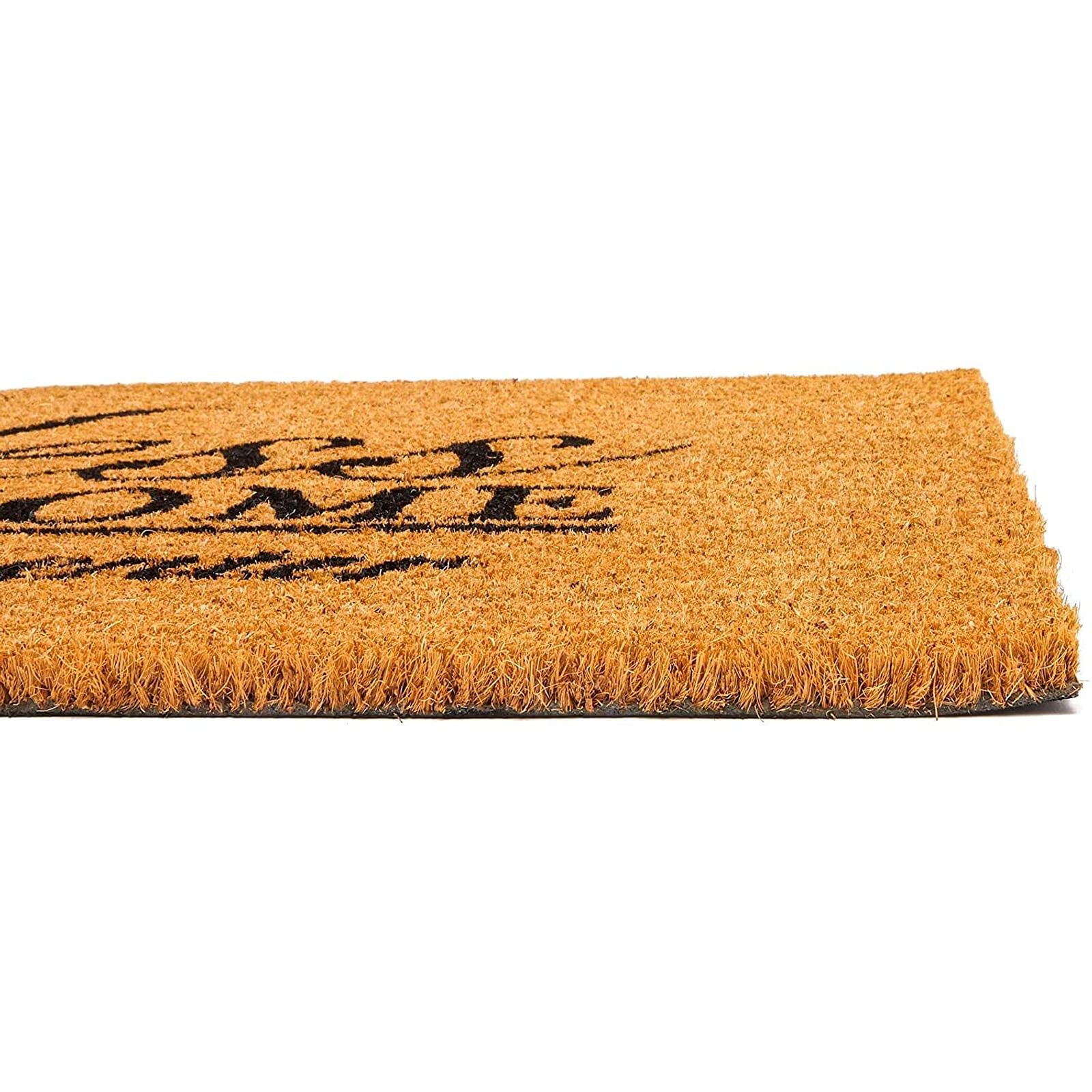 Stable non-slip base keeps the mat in place in high-traffic entryways.