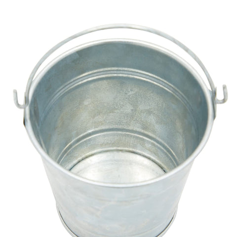 Juvale tin pails dimensions 3 inches tall and 3.5 inches wide