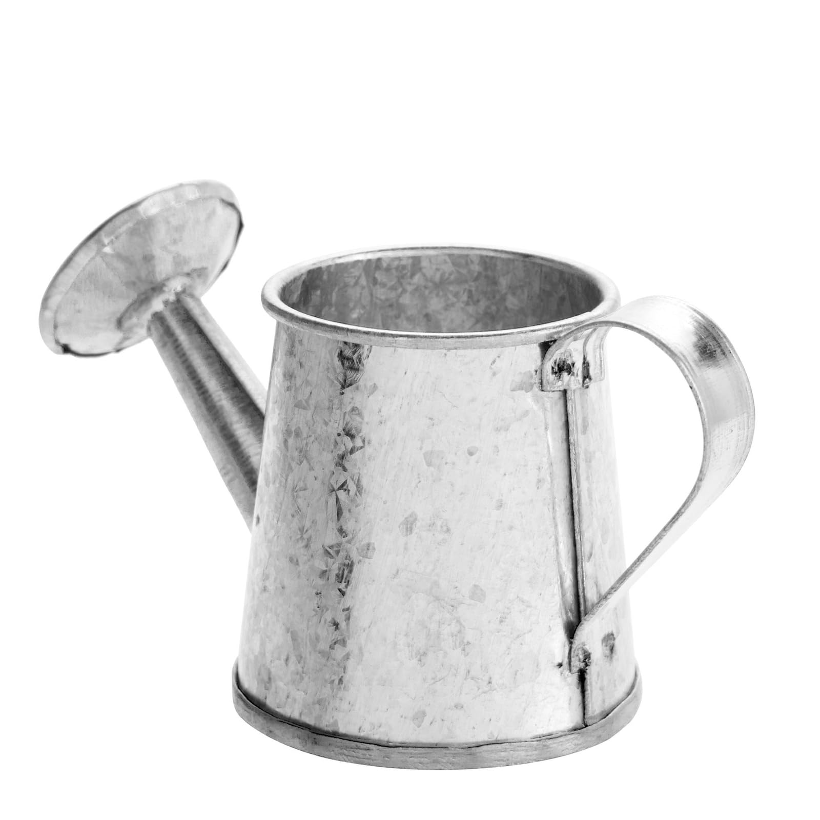 Juvale window sill display featuring silver mini watering can accents