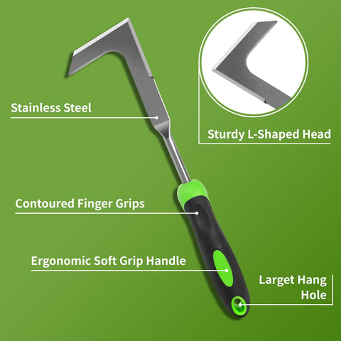 Juxifyron two-pack weed remover set ready for patios