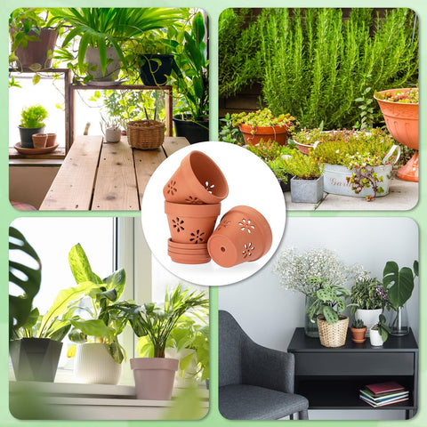 JUXYES saucer 13 cm fits 6-inch pots for clean surfaces.