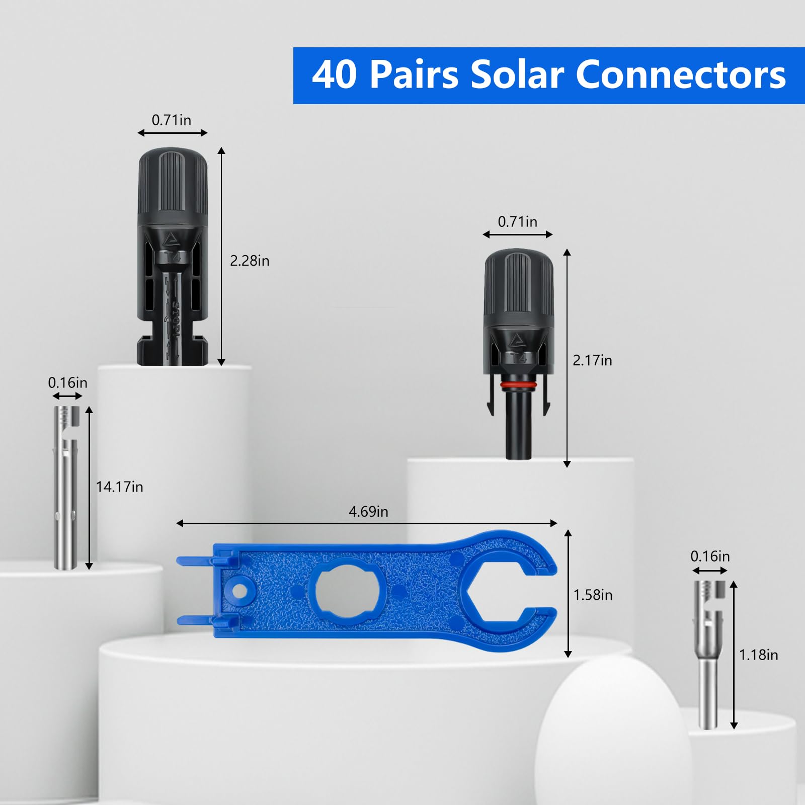 JUYLTOOL connector pins ensure reliable conductivity in harsh conditions.