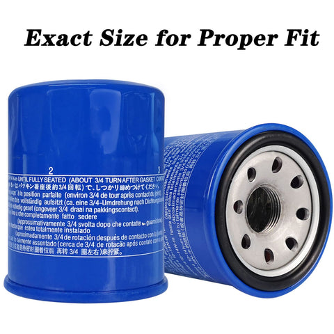 Jvfnxpm oil filter bottom connectors for a secure installation