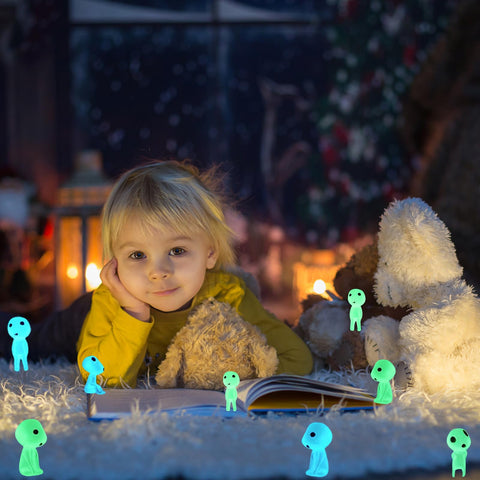 JXITON glow ghost mini-dollhouse figure for tiny scene displays.