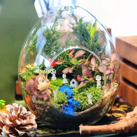 JXITON resin alien mini figure for aquarium or terrarium.