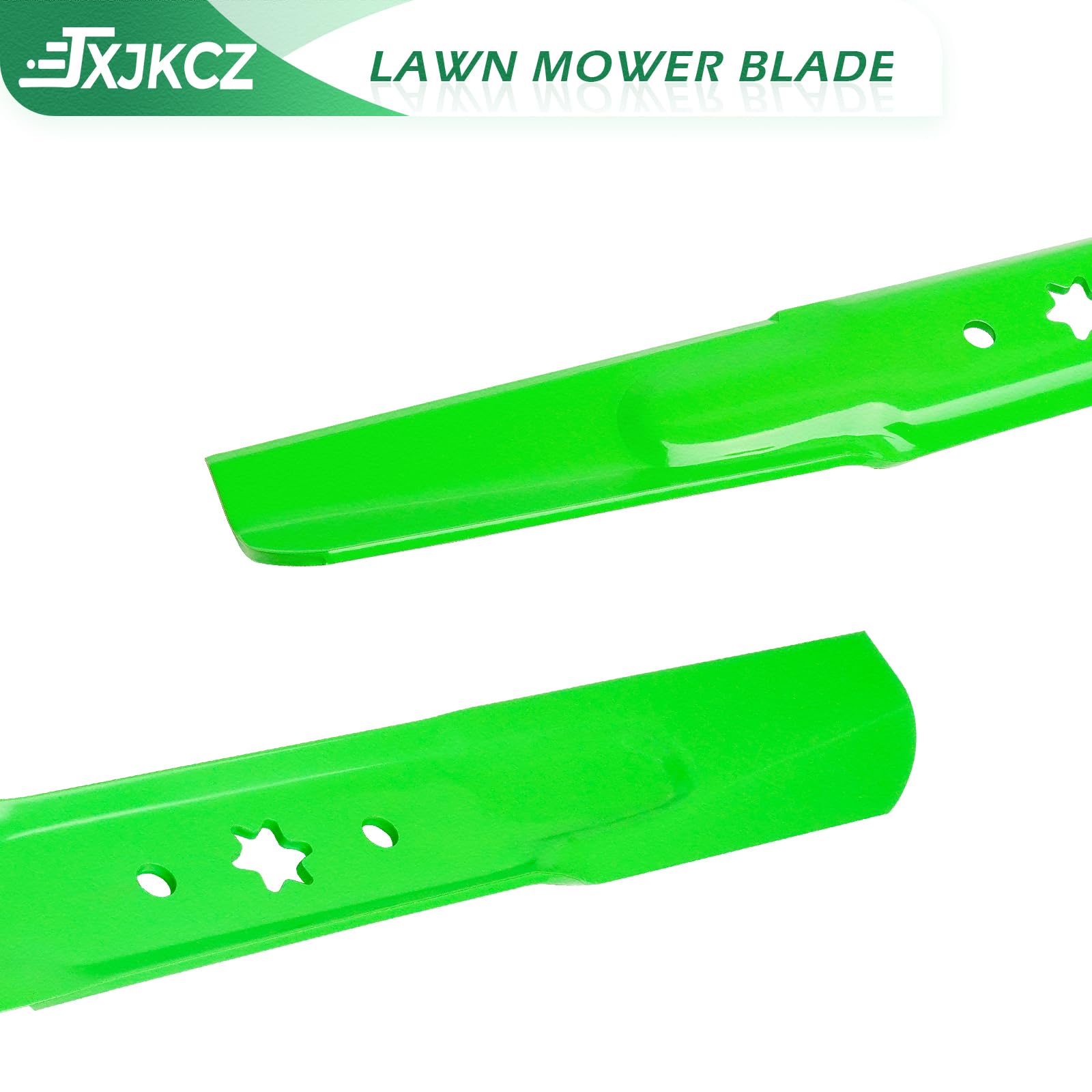 JXJKCZ Bronco 42 blades for consistent deck performance.