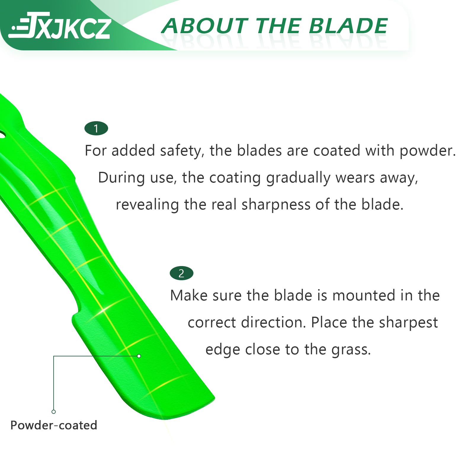 JXJKCZ Craftsman T1000 LT1500 blades for reliable cuts.