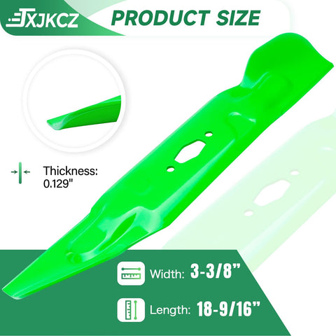 JXJKCZ Cub Cadet 54-inch blade closeup shows balanced design