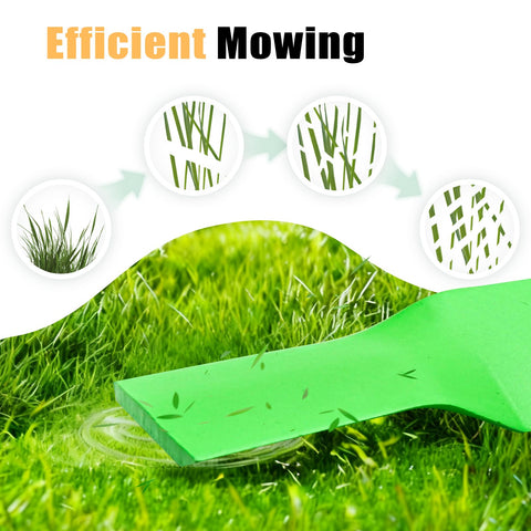 JXJKCZ blades in use on a lawn mower for efficient mulching