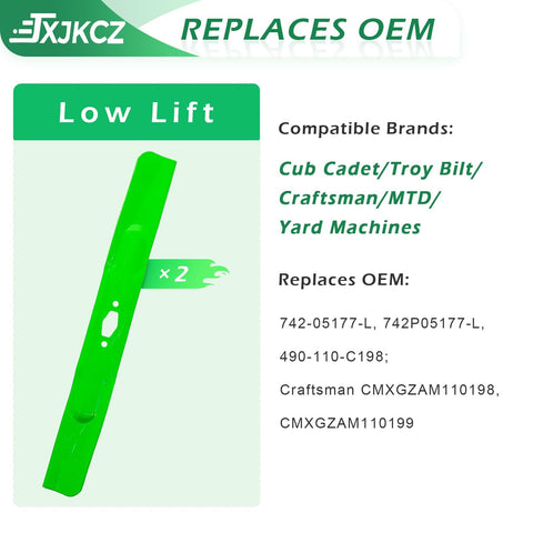 JXJKCZ precision-balanced blades reduce vibration for smoother operation.