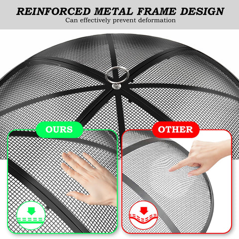 JXLXYY top ring makes moving the screen safer and easier.