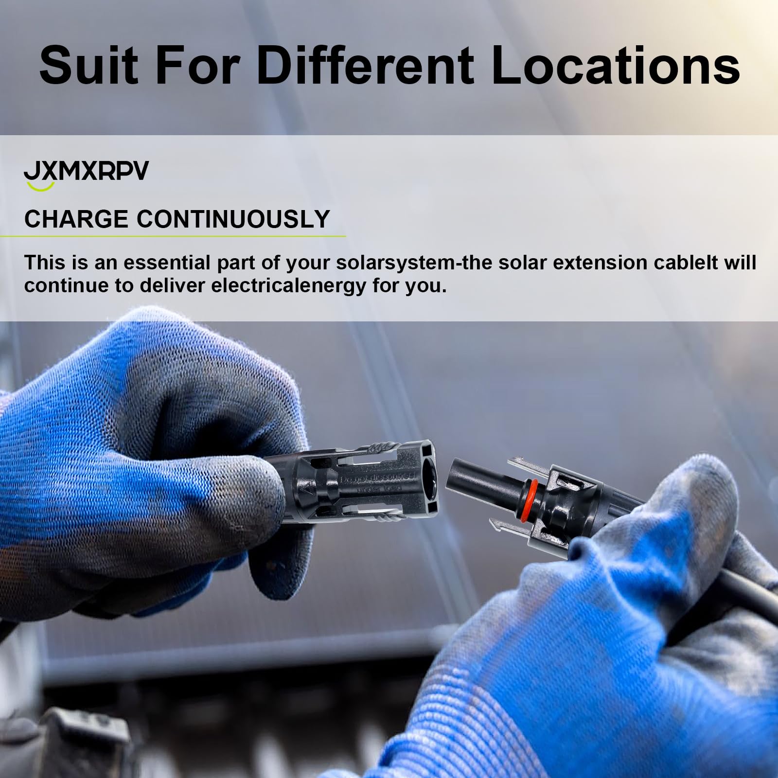 JXMXRPV durable construction resists UV and temperature fluctuations.