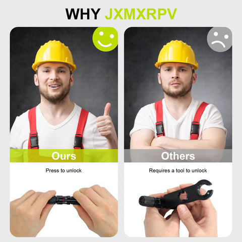 JXMXRPV IP68 weatherproof design withstands outdoor conditions.