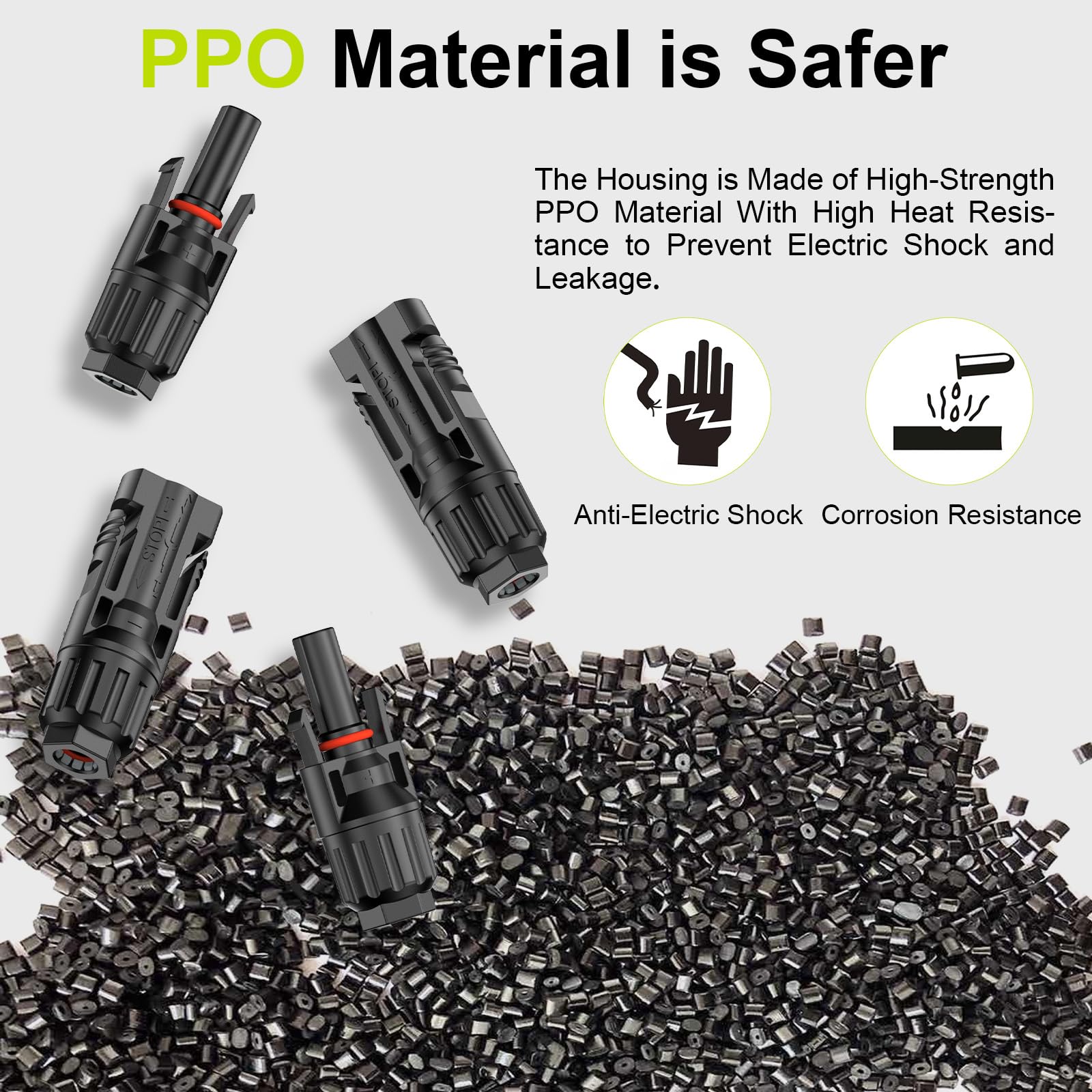 JXMXRPV connector pins included for quicker secure installation.