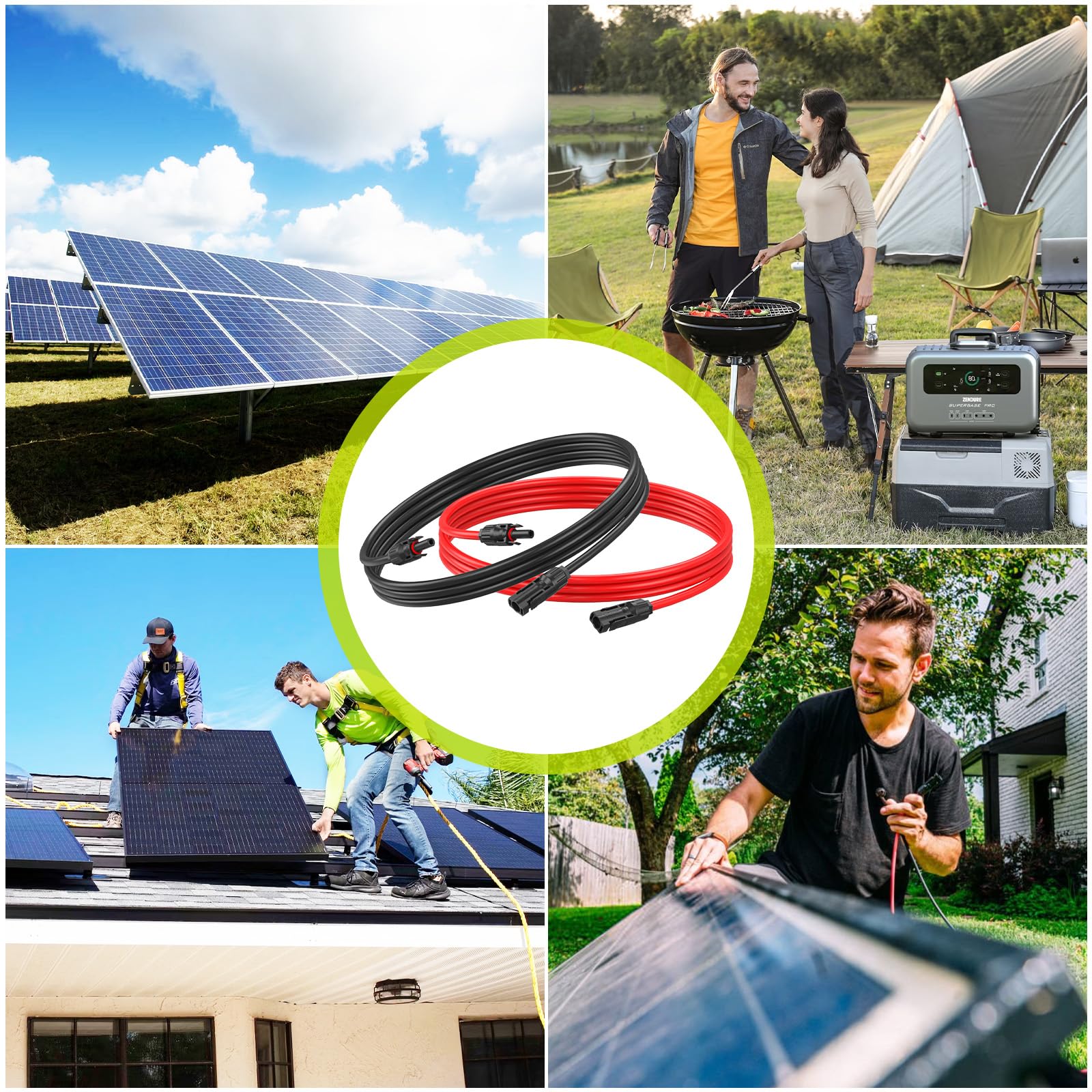 JXMXRPV solar extension used on RV for off-grid power access