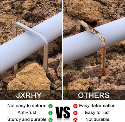 Jxrhy rust-proof galvanized steel construction supports repeated outdoor use