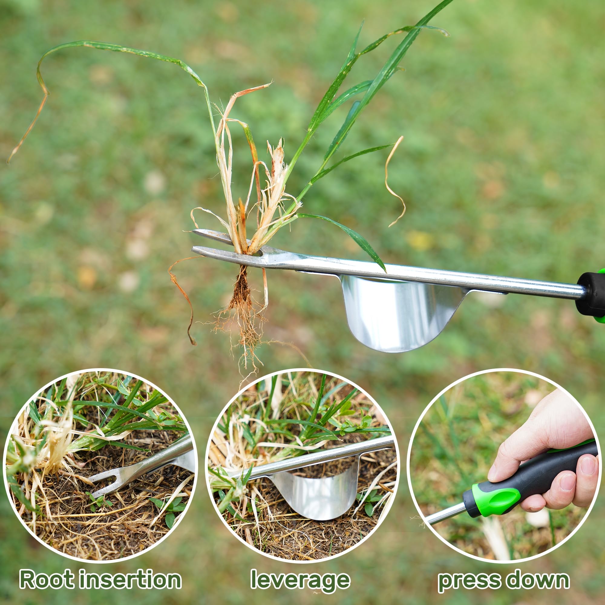 JXWENBYX l-shaped crevice weeder reaches tight cracks and edges