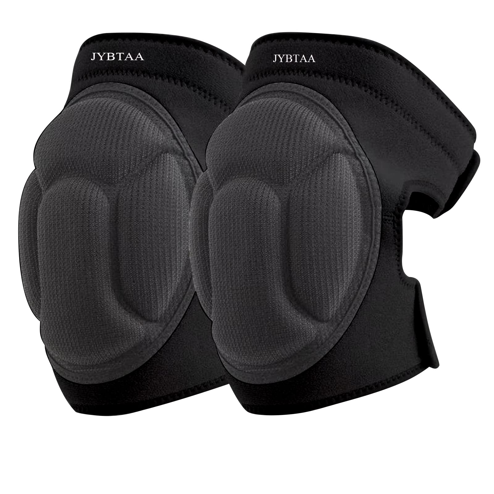 JYBTAA knee pads with soft foam padding for comfortable cleaning sessions.
