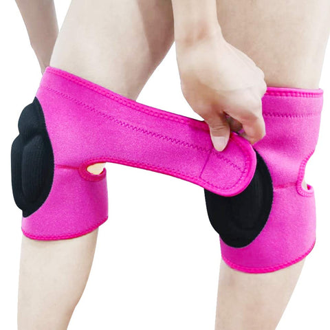 JYBTAA knee pads with waterproof outer fabric for outdoor cleaning tasks.
