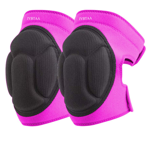 JYBTAA knee pads fabric close-up showing waterproof outer layer for durability.