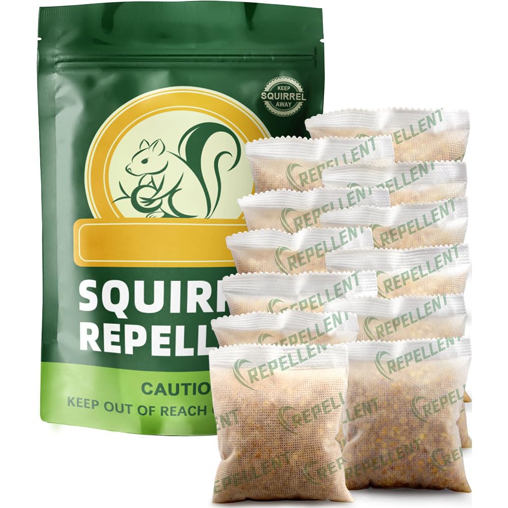 JYEVEWA Squirrel Repellent Outdoor Packaging — natural plant-based solution for gardens