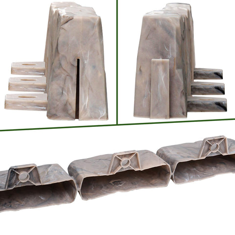 JYINCPED edging spikes secure borders quickly in any soil.