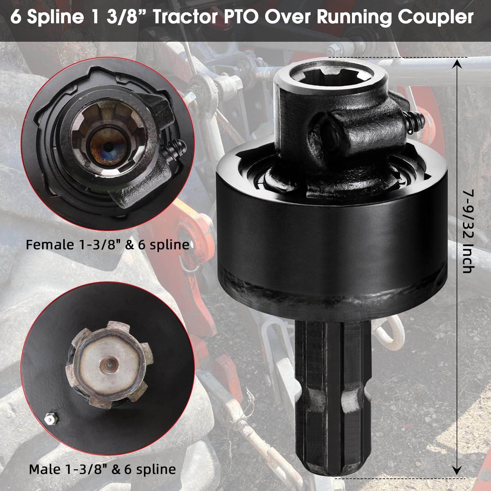 JYINCPED heavy-duty 4140 steel clutch for durable performance