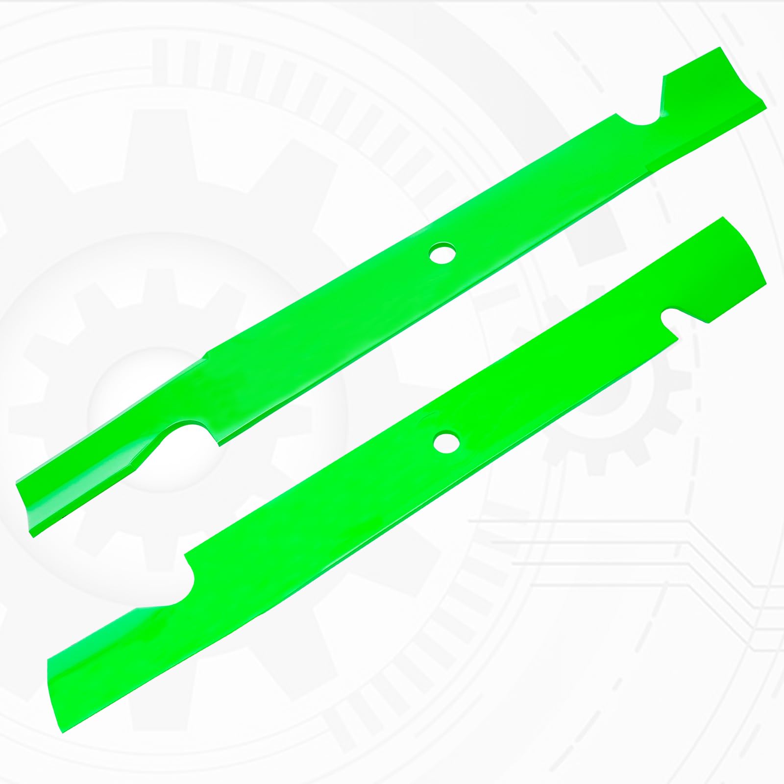 Durable materials in JYLEYJ blades for longer mower life