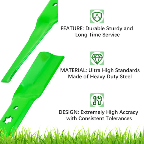 JYLEYJ blades 2 1/2 inches wide for a wider cut