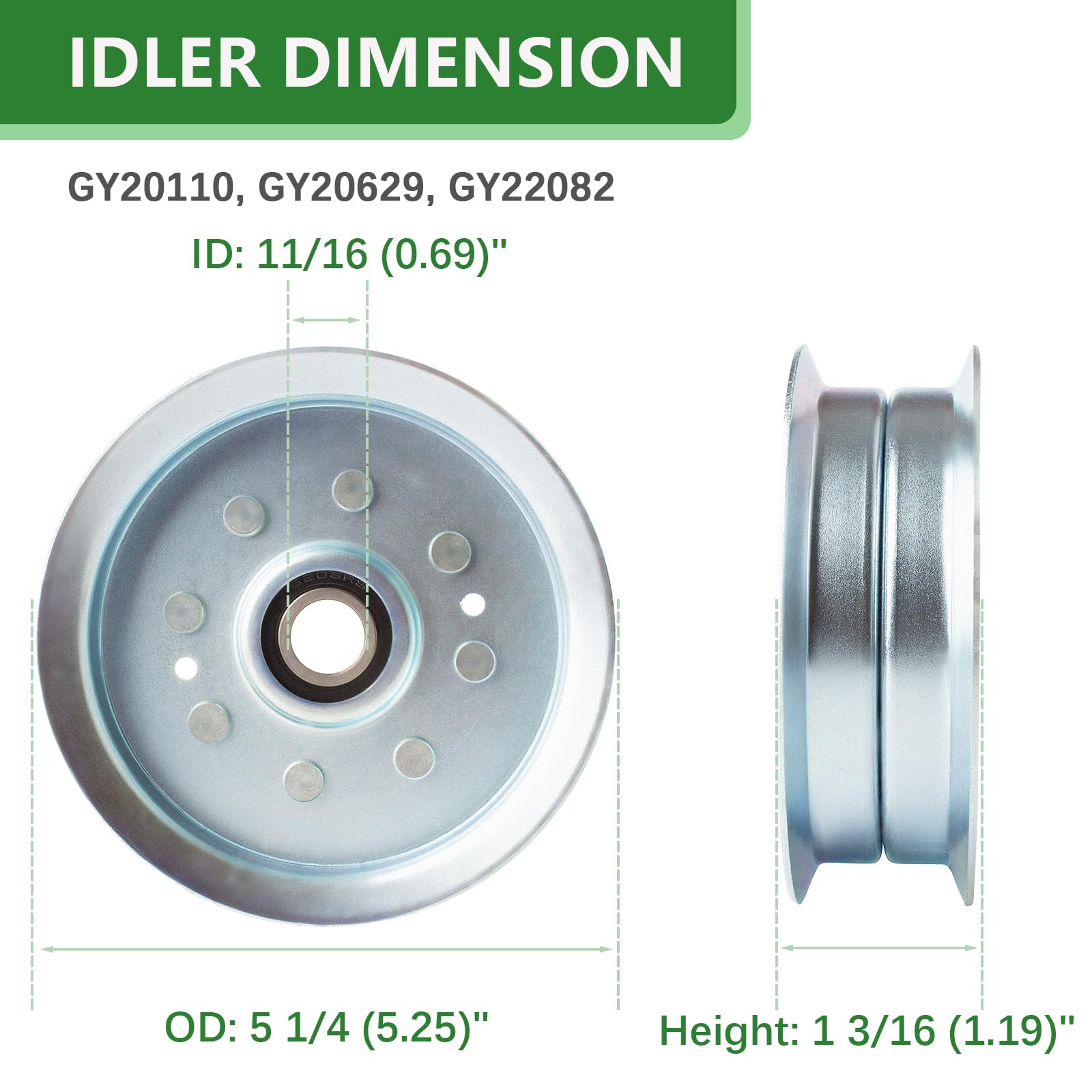 JYLEYJ deck rebuild pulley close-up ensures smooth belt drive and reliability.