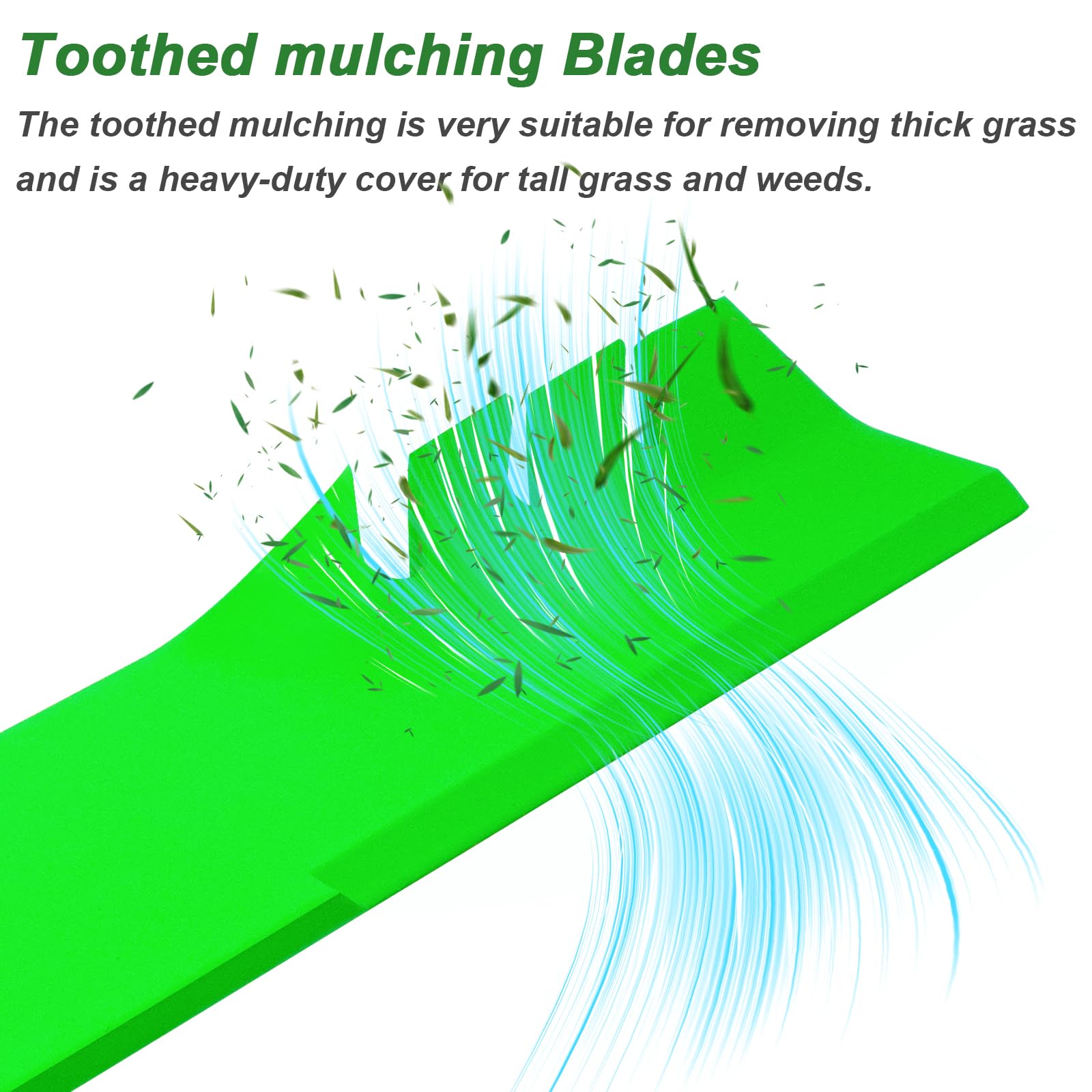 JYLEYJ Avenger ZT Elite 60-inch deck blades for a sharp, even lawn finish.