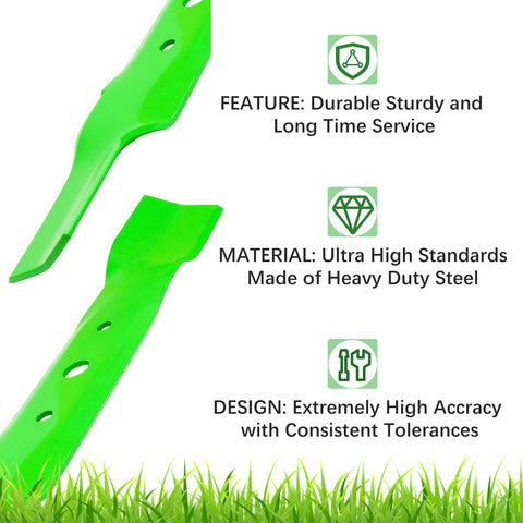 JYLEYJ blades pass strict quality inspection for reliable lawn maintenance