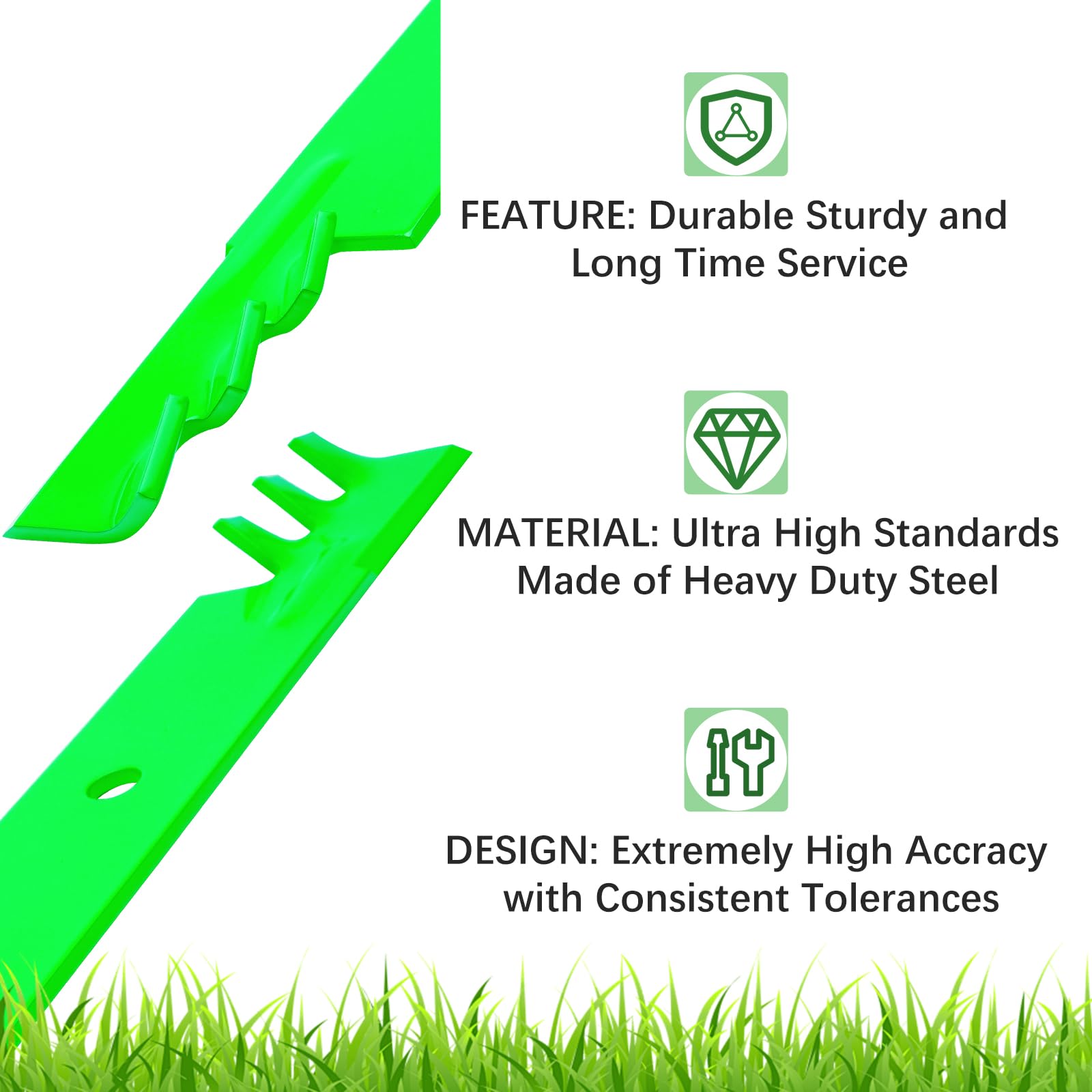 JYLEYJ compatibility guide shows compatible brands for 52-inch mower decks.