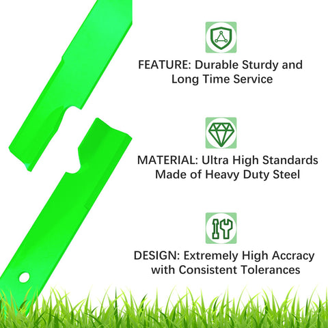 JYLEYJ center-hole 5/8-inch blades fit common Toro 60-inch deck spindles for quick swaps.